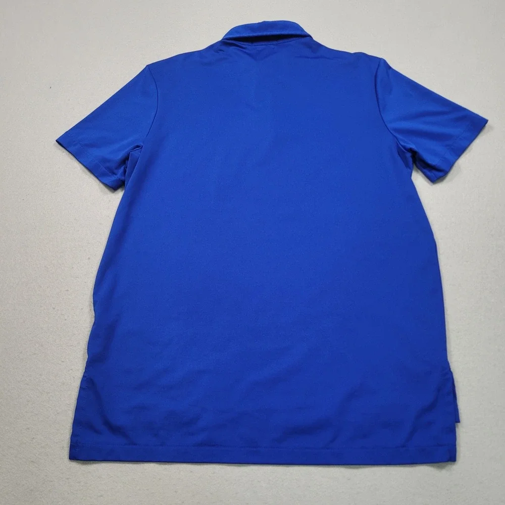 Polo Ralph Lauren Mens Performance Polo Shirt Blue Short Sleeve Medium